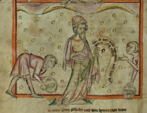 Badische Landesbibliothek - Karlsruhe 3378, fol. 56 - 14th century (middle)