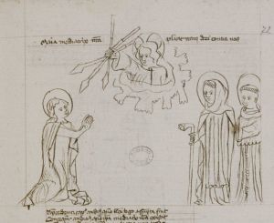 Bodleian Library - Lyell 67, fol. 72r - 14th century (late)