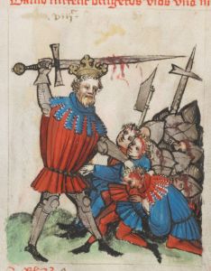Benediktinerkollegium - Cod. membr. 8, fol. 18r - 1427