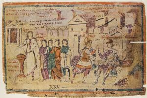 Biblioteca Ambrosiana - Cod. F 205 Inf., fol. 25 - 5th century (late)