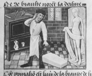 Guillaume de Lorris and Jean de Meun p.149r - 1470 (circa)