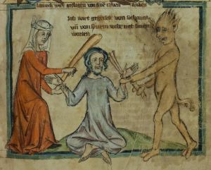 Badische Landesbibliothek - Karlsruhe 3378, fol. 65 - 14th century (middle)