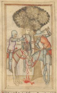 Bibliothèque de l'Arsenal - 593, fol. 19v - 14th century (second half)