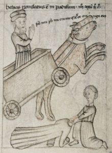 Bodleian Library - Douce 204, fol. 33v - 1430 (circa)
