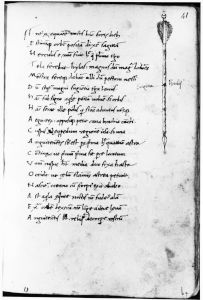 Basinio da Parma (Basinius Parmensis) p.41r - 15th century (second half)