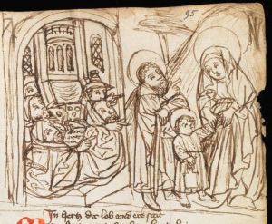 Kantonsbibliothek - VadSlg Ms. 352, fol.1-2, fol. 95 - 1440 (circa)