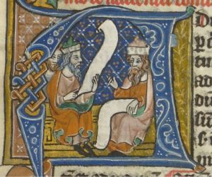 Universitätsbibliothek - Ms. Barth. 115 (Ausst. 27), fol. 3ra - 1324 (circa)