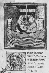 Bibliothèque de l'Arsenal - 5069, fol. 1r - 14th century (second quarter)