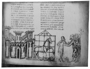 British Library - Royal 20 D I, fol. 22r - 14th century (second quarter)