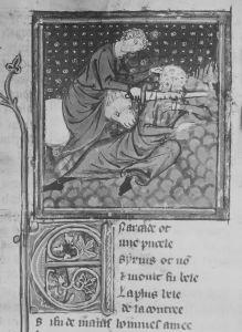 Bibliothèque de l'Arsenal - 5069, fol. 7r b - 14th century (second quarter)