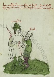 Biblioteca Apostolica Vaticana - Pal. lat. 1806, fol. 19v - 1401 (circa)