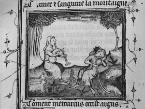 Bibliotheque municipale - 742, fol. 21v - 1385 (circa)