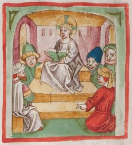 Württembergische Landesbibliothek - Cod.theol.et phil.fol.122, fol. 96r - 1459