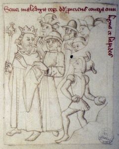 Bodleian Library - Douce f. 4, fol. 21c - 1460 (circa)