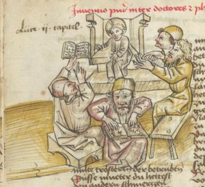 Universitätsbibliothek - germ. qu. 100, fol. 73v - 15th century (third quarter)