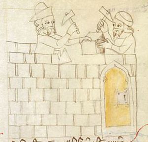 British Library - Arundel MS 120, fol. 36r - 14th century (second half)