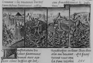 University Library - Hunter 60 (T.2.18), fol. 25v - 1454