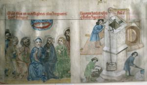 Germanisches Nationalmuseum - Hs. 5970 (Kapsel-Nr. 1595, fol. Bredt 78), fol. 34a-b - 1400 (circa)