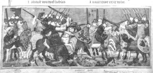 Benoît de Sainte-Maure p.43v - 1340 (circa)