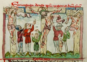 Konsistorialbibliothek (kept in the Stadtarchiv) - WD 107, fol. 53r - 15th century (middle)