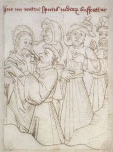 Bodleian Library - Douce f. 4, fol. 19b - 1460 (circa)