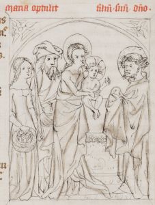Beinecke Rare Book and Manuscript Library, Yale University - 27, fol. 25r - 1400 (circa)