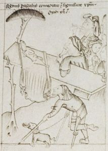 Bodleian Library - Douce 204, fol. 16v - 1430 (circa)