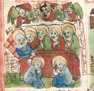 Bayerische Staatsbibliothek - Cgm 3974, fol. 38v - 1440 (circa)
