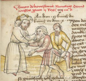 Universitätsbibliothek - germ. qu. 100, fol. 28r - 15th century (third quarter)