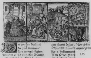 University Library - Hunter 60 (T.2.18), fol. 28v - 1454