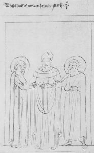 Bayerische Staatsbibliothek - Clm 146, fol. 8v - 14th century (second quarter)