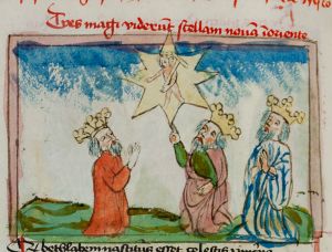 Konsistorialbibliothek (kept in the Stadtarchiv) - WD 107, fol. 21v - 15th century (middle)