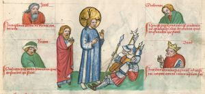 Bayerische Staatsbibliothek - Clm 3003, fol. 16r - 14th century (second half)