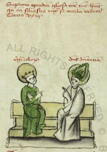 Biblioteca Apostolica Vaticana - Pal. lat. 1806, fol. 50r - 1401 (circa)