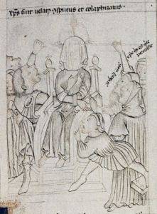 Bodleian Library - Douce 204, fol. 19r - 1430 (circa)