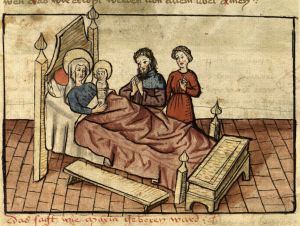 Provinzialbibliothek - 2 Ms. 46, fol. 9v - 1415 (circa)