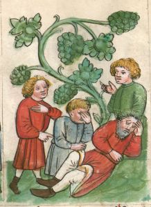 Bayerische Staatsbibliothek - Clm 3003, fol. 18v - 14th century (second half)