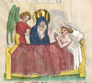 Bayerische Staatsbibliothek - Clm 3003, fol. 45v - 14th century (second half)