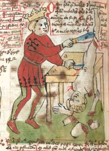 Bayerische Staatsbibliothek - Cgm 3974, fol. 43v - 1440 (circa)