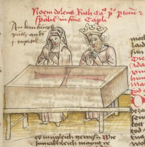 Universitätsbibliothek - germ. qu. 100, fol. 38r - 15th century (third quarter)
