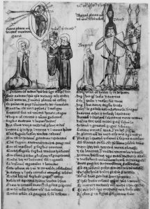 British Library - Harley MS 4996, fol. 37r - 14th century (second quarter)