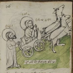Stiftsbibliothek - Cod. 166, fol. 36r - 15th century (early)