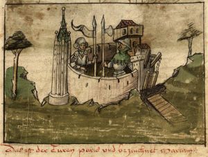Provinzialbibliothek - 2 Ms. 46, fol. 16r - 1415 (circa)