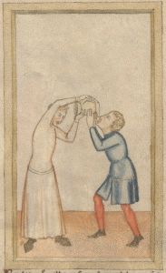 Bibliothèque de l'Arsenal - 593, fol. 9v - 14th century (second half)