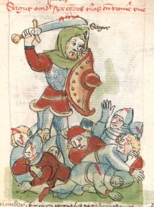 Bayerische Staatsbibliothek - Cgm 3974, fol. 21r - 1440 (circa)