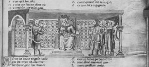 Benoît de Sainte-Maure p.216r - 14th century (second quarter)
