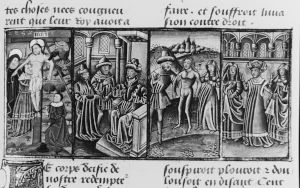 University Library - Hunter 60 (T.2.18), fol. 38r - 1454