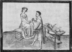 Guillaume de Lorris and Jean de Meun p.136r - 1410 (circa)