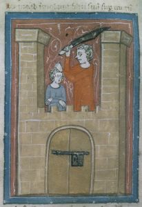 Biblioteca Corsiniana - 55.K.2 (Rossi 17), fol. 34r - 14th century (first half)