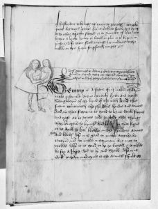 Trinity College Library - O.7.2, fol. 2v - 15th century